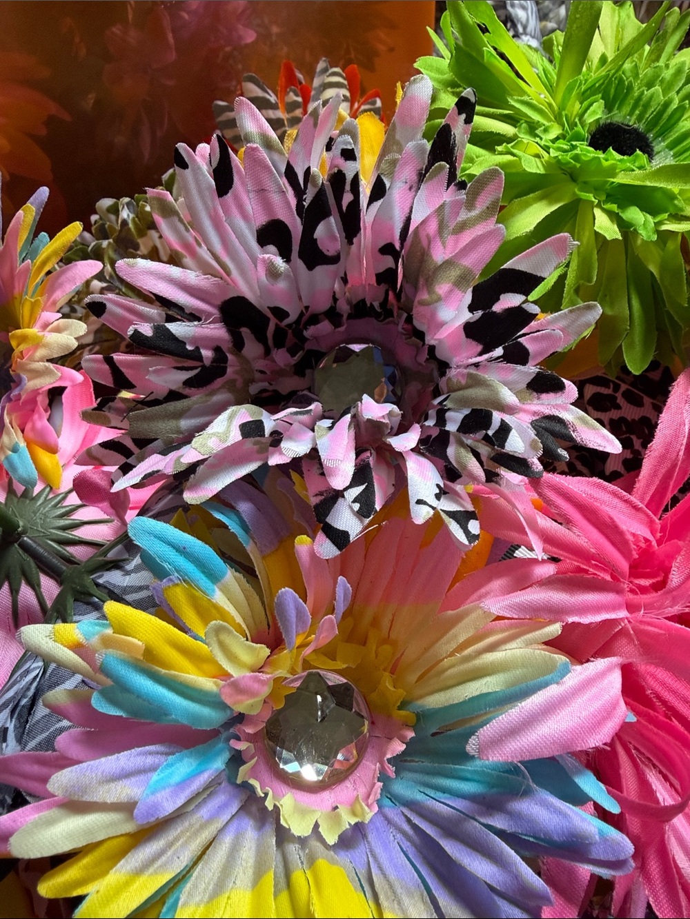 Assorted Bright artificial flower for crafting